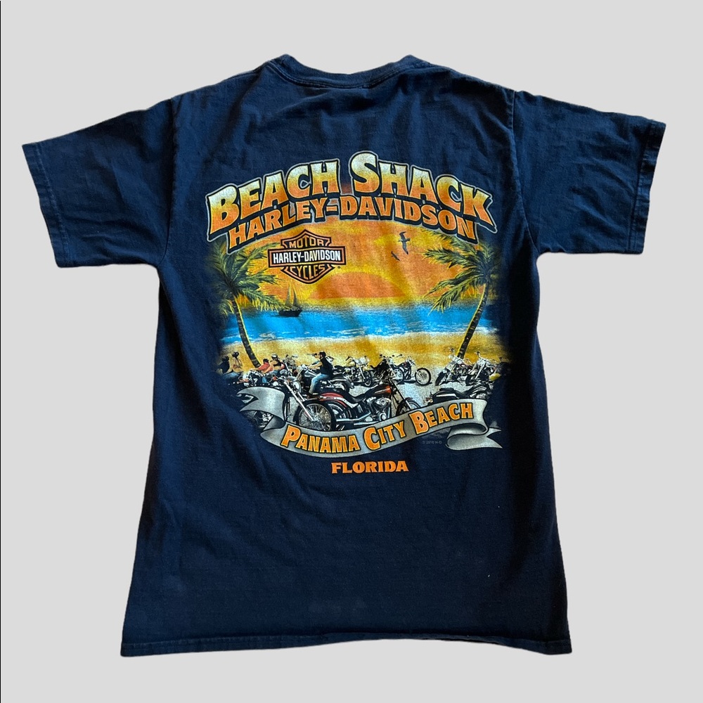 Mens Harley Davidson Dealership Shirt from the Panama City Beach shop in Florida